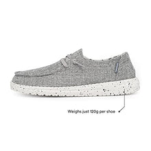 Load image into Gallery viewer, Hey Dude Women's Wendy L Linen Size 10 | Women’s Shoes | Women’s Lace Up Loafers | Comfortable &amp; Light-Weight
