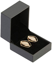 Load image into Gallery viewer, The 14K Gold Plating Simple Geometric Personality All-occasions Style Fashion Trend Earrings with S925 Silver Post for Girl/Boys Gifts Valentines/Birthday/ Anniversary / Mother’s Day

