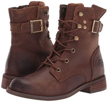Load image into Gallery viewer, Harley-Davidson Women's DORILEE 6" LACE Motorcycle Boot, Brown, 9.5
