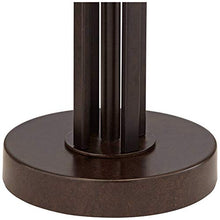 Load image into Gallery viewer, Andes Modern Table Lamp Industrial Dark Oil Rubbed Bronze Metal Double Shade for Living Room Family Bedroom Bedside - Franklin Iron Works
