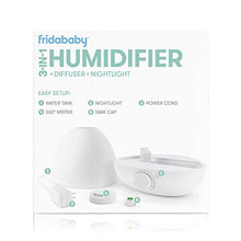 Load image into Gallery viewer, Frida Baby Fridababy 3-in-1 Humidifier with Diffuser and Nightlight, White
