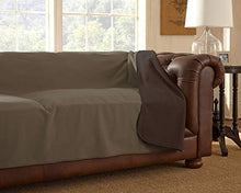Load image into Gallery viewer, Mambe 100% Waterproof Furniture Cover for Pets and People (Sofa 70"x 120", Chocolate-Cappuccino)
