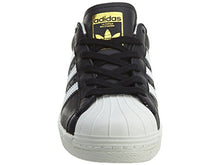 Load image into Gallery viewer, adidas Originals Men's Superstar Shoe Running, Black/White/Metallic/Gold, ((5 M US)
