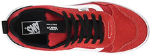 Load image into Gallery viewer, Vans Men's Low-Top Trainers Sneaker, Suede Canvas Red White, 11.5
