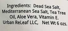 Load image into Gallery viewer, Urban ReLeaf Piercing Care 6 oz Bag ! Healing Sea Salts &amp; Botanical AFTERCARE ! Safely Clean, Disinfect &amp; Heal New &amp; Stretched Piercings. Gentle ~ Effective ~ Natural
