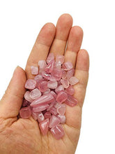 Load image into Gallery viewer, Zungtin Rose Quartz Polished Chips Stone,Crushed Crystal Quartz Pieces,Irregular Shaped Stones,450g
