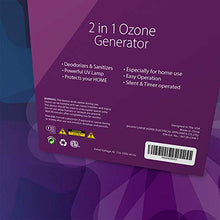Load image into Gallery viewer, Home Sanitizer Solutions Ozone Generator for Home and Commercial Use - Sterilizes Air with Sanitizing Effect - 10,000mg/h, O3 Air Purifier and Ionizer Machine
