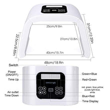 Load image into Gallery viewer, 7 Color PDT Light Mask | Portable Photon Acne Treatment | Wrinkle Removal Anti-aging Skin Rejuvenation Facial Care Beauty Machine | Home Salon Use
