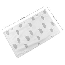 Load image into Gallery viewer, Baby Burp Cloth,Waterproof Reversible Jersey Cotton Large Burp Cloths, Cloth Diapers 20" x 12" 5 Pack Grey Combo for Baby Boy or Baby Girl by Ely's &amp; Co
