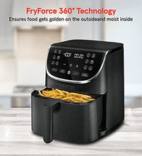 Load image into Gallery viewer, Gourmia GAF716 FRY FORCE 360° Digital 7 Qt. Air Fryer with 12 One-Touch Cooking Presets
