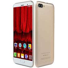 Load image into Gallery viewer, Unlocked 5.0 inch Dual HD Dual SIM Camera Smartphone Android 6.0 1G+4G Extended Memory 32G WiFi GPS Call Mobile Phone (Gold)
