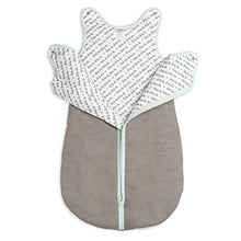Load image into Gallery viewer, baby deedee Sleep Nest Sleeping Sack, Warm Baby Sleeping Bag fits Toddler and Infants, Gray Lagoon, Large (18-36 Month)
