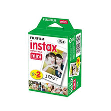 Load image into Gallery viewer, Fujifilm INSTAX Mini Instant Film 2 Pack = 20 Sheets (White) for Fujifilm Mini 8 &amp; Mini 9 Cameras, Model:4332059078

