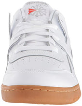 Load image into Gallery viewer, Reebok Men Workout Plus Sneaker, White/Carbon/Classic red, 11
