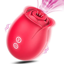 Load image into Gallery viewer, Rose Toy for Women - Upgraded Rose Sucking Vibrator Clitoral Nipple Stimulator with 18 Modes, G spot Dildo Rose Sucker Sex Toy for Woman Pleasure,Vibrating Personal Massager for Adult Sex Toys Game
