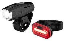 Load image into Gallery viewer, Schwinn LED Bike Light Accessories, Headlight and Tail light, Rechargable 400 Lumen USB
