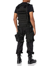 Load image into Gallery viewer, BARSKA mens Black Loaded Gear BI12016 VX 100 Tactical Vest and Leg Platform, Black, Large US

