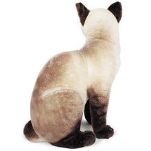Load image into Gallery viewer, Stefan The Siamese Cat - 14 Inch Stuffed Animal Plush - by Tiger Tale Toys
