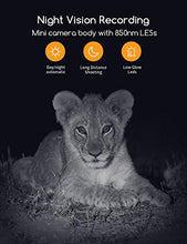 Load image into Gallery viewer, 【2 Pack 】 Campark Mini Trail Camera 16MP 1080P HD Game Camera Waterproof Wildlife Scouting Hunting Cam with 120° Wide Angle Lens and Night Vision 2.0” LCD IR LEDs
