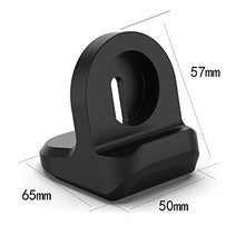 Load image into Gallery viewer, AWINNER Compact Stand Compatible with Samsung Galaxy Watch 4 44mm/Classic 46mm/Watch 3 41mm 45mm/Active 2 40mm 44mm/Active 40mm-Nightstand Mode-Support Charger Bracket Integrated Cable Management Slot
