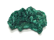 Load image into Gallery viewer, Zentron Crystal Collection Fibrous Malachite Stone - Raw Stone in Velvet Bag (Small (1-2"))
