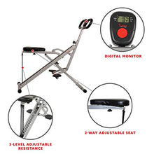 Load image into Gallery viewer, Sunny Health &amp; Fitness Squat Assist Row-N-Ride Trainer for Glutes Workout with Training Video
