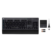 Load image into Gallery viewer, Logitech G613 LIGHTSPEED Wireless Mechanical Gaming Keyboard, Multihost 2.4 GHz + Blutooth Connectivity - Black
