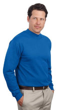 Load image into Gallery viewer, Port &amp; Company Men's Mock Turtleneck - 3X-Large - Navy blue
