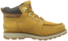 Load image into Gallery viewer, Dockers by Gerli Men's Trekking and Hiking Boots Hi-Top Trainers, Yellow Golden Tan 910, 14.5
