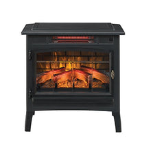 Load image into Gallery viewer, Duraflame 3D Infrared Electric Fireplace Stove with Remote Control - Portable Indoor Space Heater - DFI-5010 (Black)
