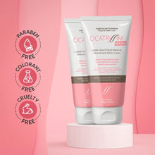 Load image into Gallery viewer, Cicatrissim White Stretch Mark Fade and Removal Cream - Tummy Butter for Pregnancy Belly, Weight Change and Growth Spurts - Stretch Marks Remover for Pregnant Mothers - With Natural Ingredients
