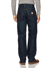 Load image into Gallery viewer, Carhartt Men's Relaxed Fit Holter Jean Fleece Lined, Blue Ridge, 34W X 34L
