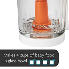 Load image into Gallery viewer, Baby Brezza One Step Baby Food Maker Deluxe – Automatically Steams &amp; Blends Homemade Baby Food – Easy Way to Make Organic Food for Infants and Toddlers - Includes 3 Food Pouches &amp; Filling Funnels
