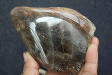 Load image into Gallery viewer, Crystal, Amazing Orbicular Black Moonstones Rock Crystal Small Stone Druzy Slab Reiki K11
