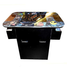 Load image into Gallery viewer, Doc and Pies Arcade Factory Cocktail Arcade Machine - 60 Retro Games - Full Size LCD Screen, Buttons and Joystick
