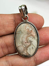 Load image into Gallery viewer, Beautiful rhodochrosite pendant in 925 sterling silver - gemstone/crystal gift |Mother's Day/engagement/wedding/anniversary/birthday gift

