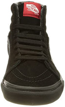 Load image into Gallery viewer, Vans SK8-Hi¿ Core Classics, Black/White, 10.5 Women / 9 Men M US
