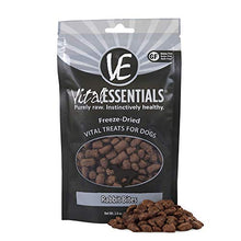 Load image into Gallery viewer, Vital Essentials Freeze-Dried Rabbit Bites Dog Treats - All Natural - Made &amp; Sourced in USA - Grain Free - 2 oz Resealable Pouch
