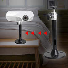 Load image into Gallery viewer, YiePhiot Mini Ceiling Wall Projector Mount Stand Compatible with QKK, DR.J, DBPOWER, Anker, VANKYO, AAXA, Jinhoo, PVO, TMY, AuKing and Most Other Mini Projector (175mm, Black)
