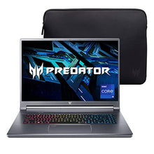 Load image into Gallery viewer, Acer Predator Triton 500 SE Gaming/Creator Laptop | 12th Gen Intel i9-12900H | GeForce RTX 3080 Ti | 16" WQXGA 240Hz G-SYNC Display | 32GB LPDDR5 | 1TB Gen 4x4 SSD | Killer Wi-Fi 6E | PT516-52s-99EL
