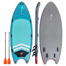 Load image into Gallery viewer, Freein 14' Inflatable Paddle Board | Large Multi Person Inflatable Stand Up SUP |6” Thick| Party Board and Bundle Accessory Pack | Stable Wide Stance | Up to 820 lbs
