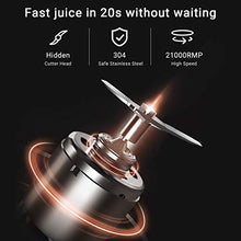 Load image into Gallery viewer, ZOYOLIFE Portable Blender Mini Personal Blender 13.5oz/400ml Magnetic Charging Plug Power Display Juicer Smoothie Blender Smoothie Maker Small Juicer Cup Mixer for Home Outdoor Travel Office
