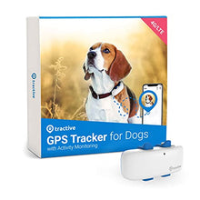Load image into Gallery viewer, Tractive Waterproof GPS Dog Tracker - Location &amp; Activity, Unlimited Range &amp; Works with Any Collar (White)
