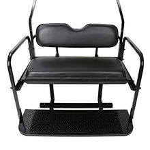 Load image into Gallery viewer, ECOTRIC Rear Flip Seat Kit Compatible with 2000-2013 DS Model Club Car Golf Cart - Heavy Duty 400 lbs Weight Capacity - You Will Receive (2) Packages Separately
