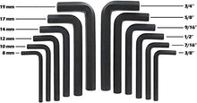 Load image into Gallery viewer, Extra Large Allen Wrench Jumbo Automotive Hex Key Set (SAE and METRIC)
