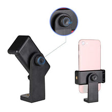 Load image into Gallery viewer, FURUN Phone Tripod Mount Cell Phone Holder Clip Clamp Adapter Rotatable Vertical Horizontal Adjustable Bracket Universal for All 4.7-6" Phone,iPhone, Samsung, Selfie Stick,Monopod,Camera Stand
