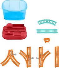 Load image into Gallery viewer, Thomas &amp; Friends Trackmaster Builder Bucket, Storage Container with 25 Train Track and Play Pieces for Preschool Kids
