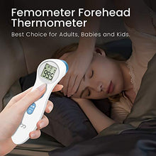 Load image into Gallery viewer, Non - Touch Forehead Thermometer for Fever, Medical Infrared Thermometer for Baby, Kids, and Adult, Fast Reading, Instant Accurate Reading Thermometer with LCD for Whole Family[2020 New Model]
