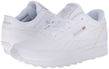 Load image into Gallery viewer, Reebok Women Classic Renaissance Sneaker, White/Steel, 9
