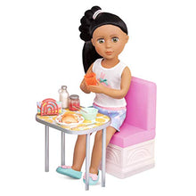 Load image into Gallery viewer, Glitter Girls Dolls by Battat – 14-inch Doll Breakfast Set – Play Food , Tea Kettle, &amp; Table Setting Accessories – Toys for Kids Ages 3 and Up
